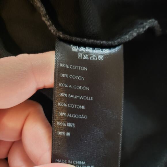 BDG Urban Outfitters Black Denim Button Front Skirt Women's Small Western Goth - Picture 8 of 9